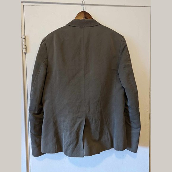 PHILIPPE DUBUC - Green zipped cuff suit - Sz 44 Pants Sz 36 - Picture 3 of 15